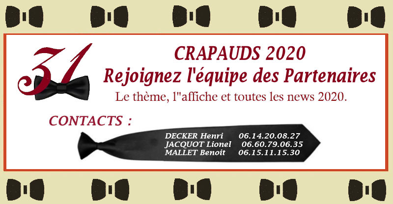 CRAPaUDS 2020 Partenaires