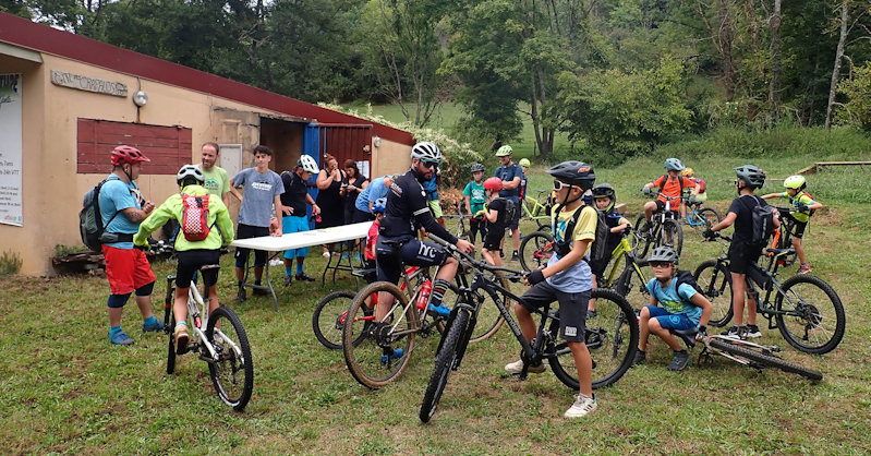 2024-09-04 Ecole Vtt Mercredi Rentrée Saison 2024-2025.