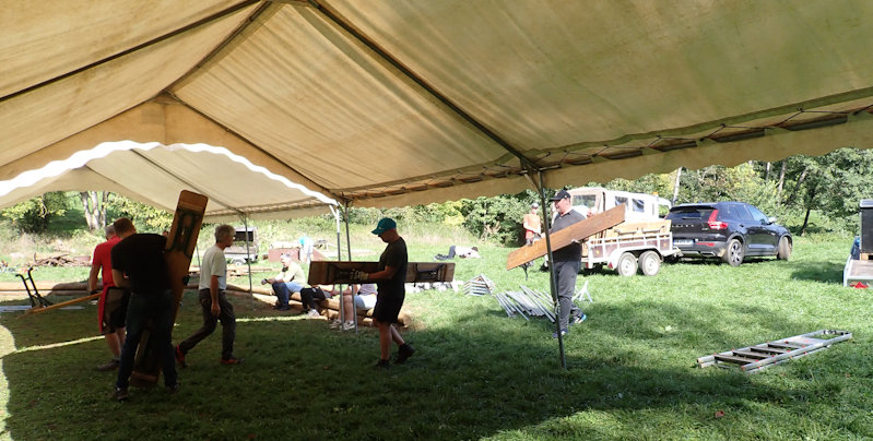 2025-09-20 Préparation de la Fête du Club.